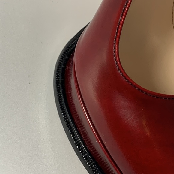 SOLD PRADA SPAZZOLATO FUME IN SCARLATTO - Picture 12 of 16